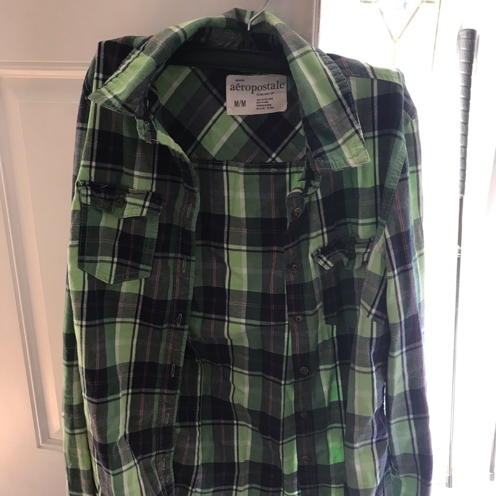 Aeropostale plaid shirt